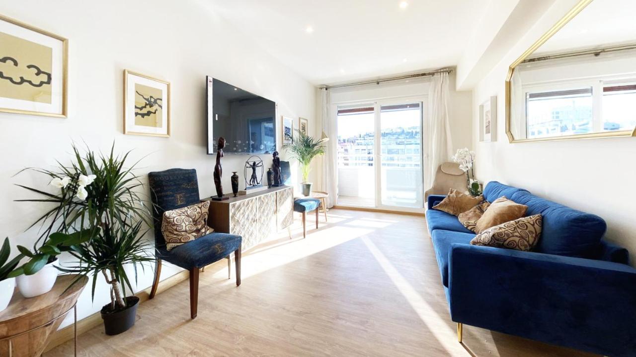 Paradise Luxurious Flat, Free Parking, 3 Double Rooms, Terrace, Jacuzzi, Fully Renovated San Sebastian Buitenkant foto