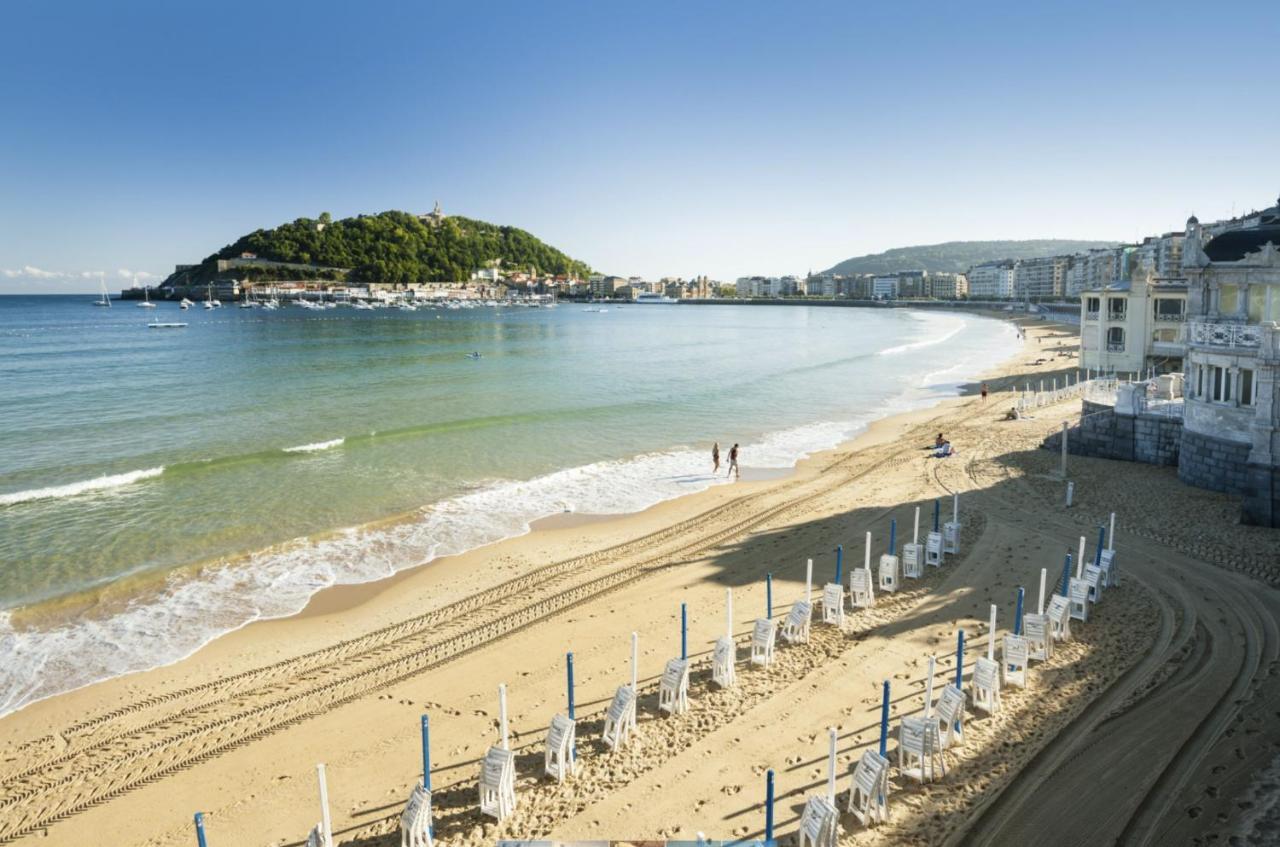 Paradise Luxurious Flat, Free Parking, 3 Double Rooms, Terrace, Jacuzzi, Fully Renovated San Sebastian Buitenkant foto